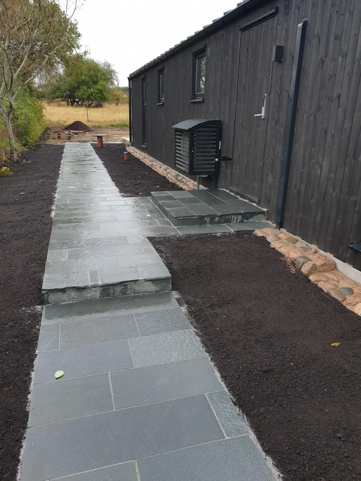 Markarbete, beredning av yta